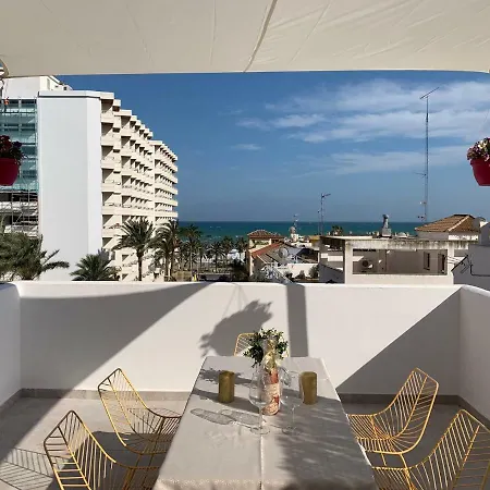 Apartamento Lujoso Duplex En La Playa Con Vistas Al Mar