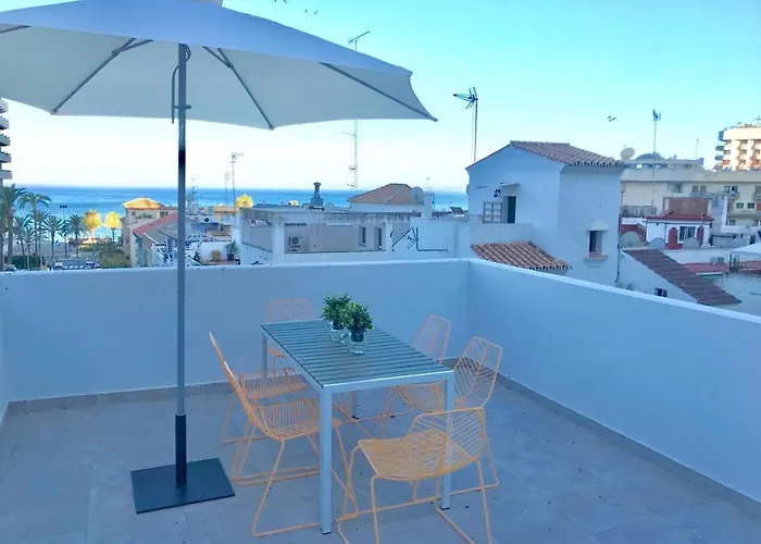 Lujoso Duplex En La Playa Con Vistas Al Mar * 토레몰리노스